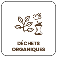 Déchets organiques - Consigne de tri pour poubelle Naturen