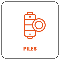 Piles - Consigne de tri pour poubelle Naturen