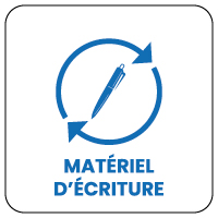 Matériel d'écriture - Consigne de tri pour poubelle Naturen