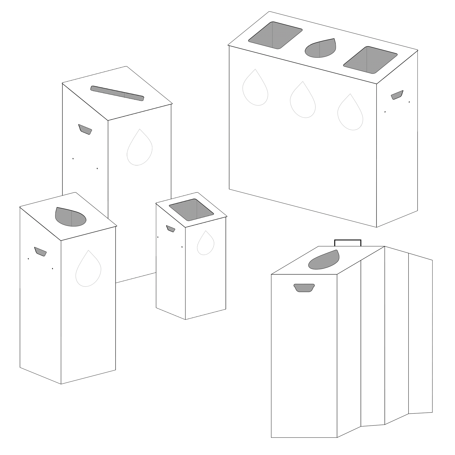 Des meubles de tri adaptés à vos besoins