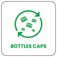 Bottles caps - Sorting instructions for Naturen sorting bin