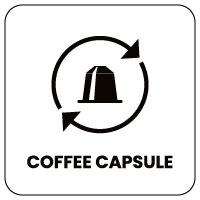 Coffee capsule - Sorting instructions for Naturen sorting bin