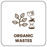 Organic wastes - Sorting instructions for Naturen sorting bin