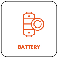 Battery - Sorting instructions for Naturen sorting bin