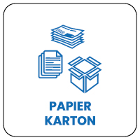 Papier Karton - Sortieranleitung für die Naturen-Sortiertonne