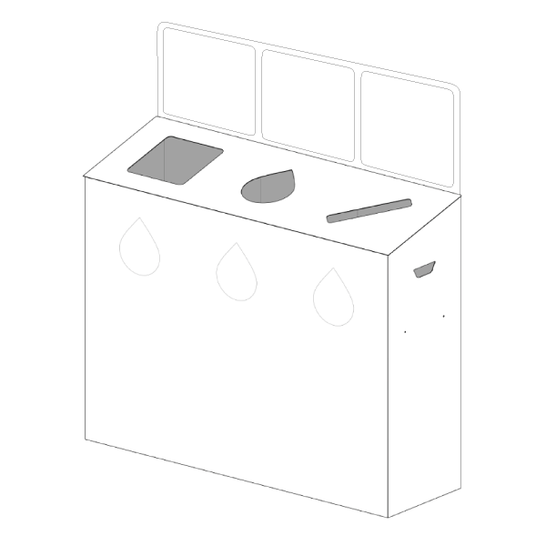 Frontons, Tri Multi - Poubelle de tri sélectif optimale